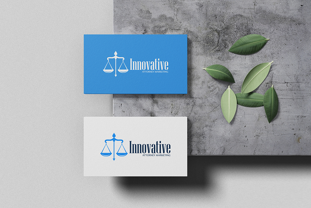 Innovative Attorney Marketing Logo Design